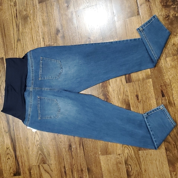 Womens Time & Tru maternity skinny jeans size M(8/10) - Picture 3 of 4